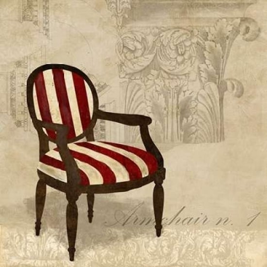 Armchair n. 1 Poster Print by Remy Dellal-VARPDX1DE2639 Image 2