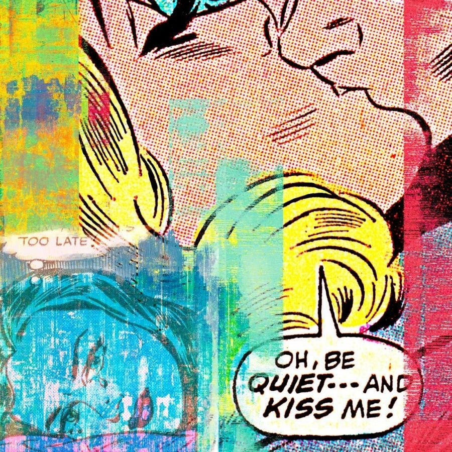 Be Quiet?and Kiss Me! Poster Print by Eric Chestier-VARPDX1EH4135 Image 1