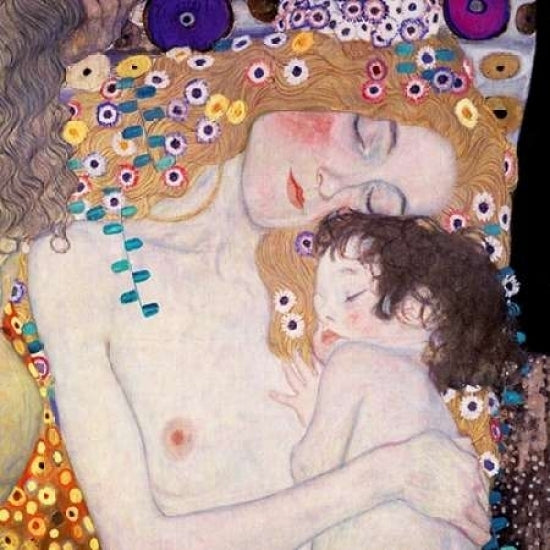 Le Tre eta della donna Poster Print by Gustav Klimt-VARPDX1GK129 Image 1