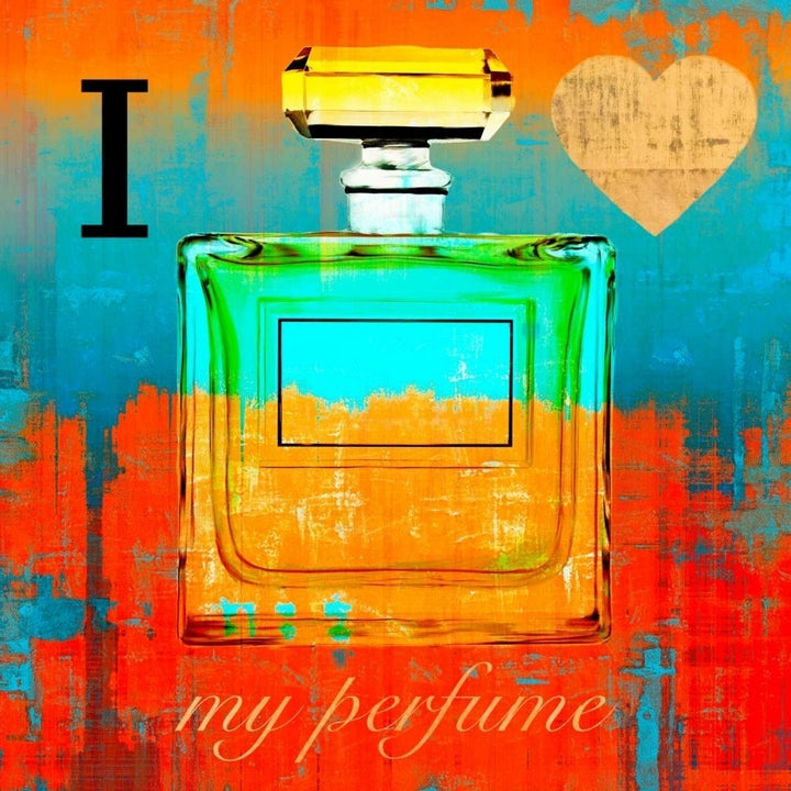 I Love my Perfume Poster Print by Michelle Clair-VARPDX1MC4081 Image 1