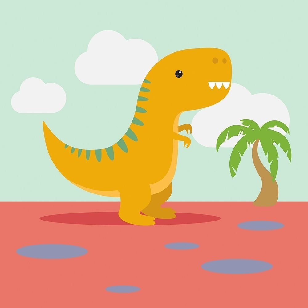 Lil T-rex Poster Print by Rodrigues Malia-VARPDX1MD4797 Image 1