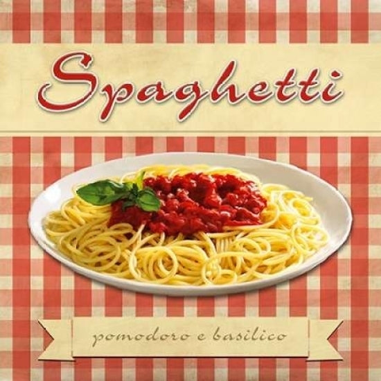 Spaghetti Poster Print by Remo Barbieri-VARPDX1RM2441 Image 1