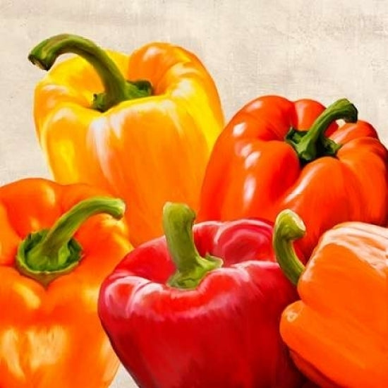 Peppers Poster Print by Remo Barbieri-VARPDX1RM2642 Image 1