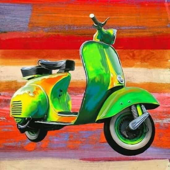 Pop Scooter I Poster Print by Teo Rizzardi-VARPDX1TR2890 Image 2