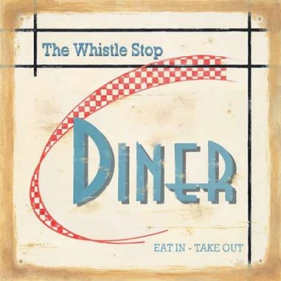 Whistle Stop Diner Poster Print by Lisa Alderson-VARPDX20021 Image 1