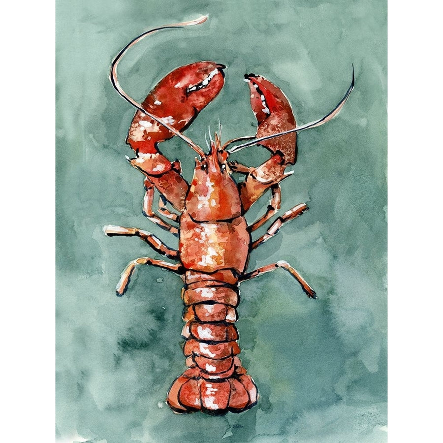 Aquatic Lobster II Poster Print - Emma Caroline-VARPDX200849Z Image 1