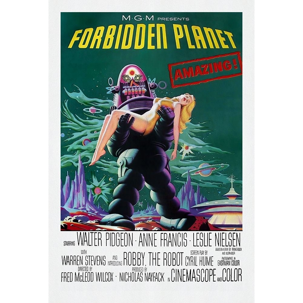 Forbidden Planet Poster Print - Screendoor-VARPDX20101261 Image 1