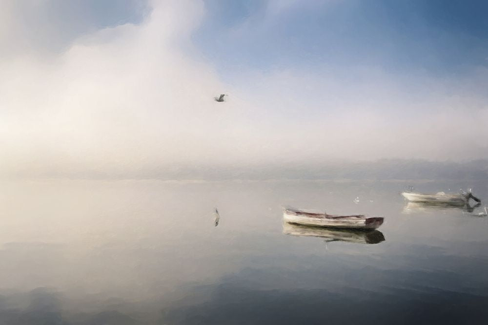 Boats at Dawn Poster Print - Kim Curinga-VARPDX201192Z Image 1