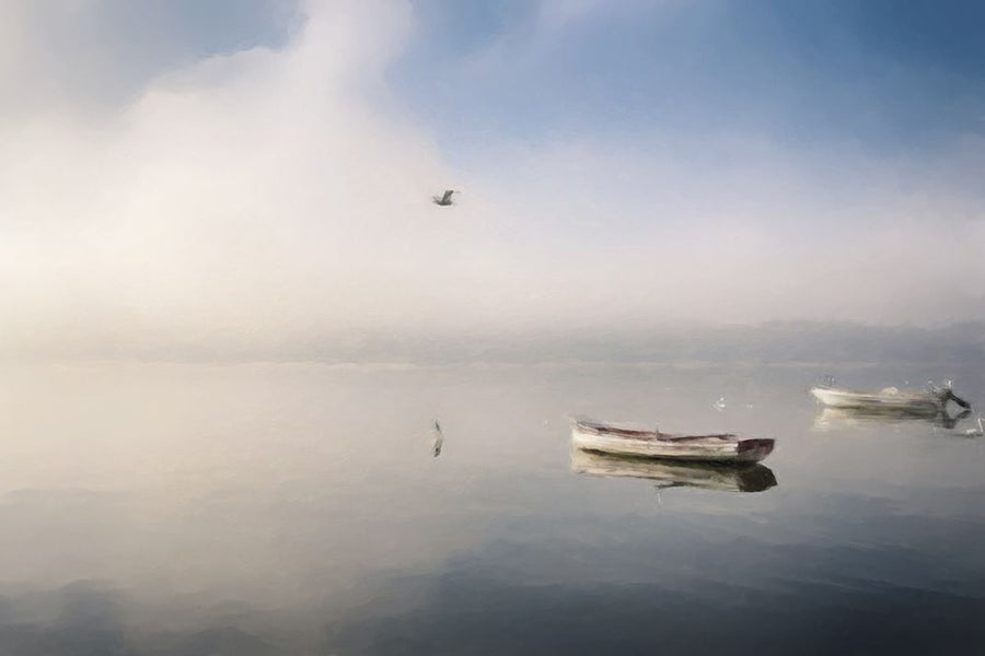 Boats at Dawn Poster Print - Kim Curinga-VARPDX201192Z Image 1