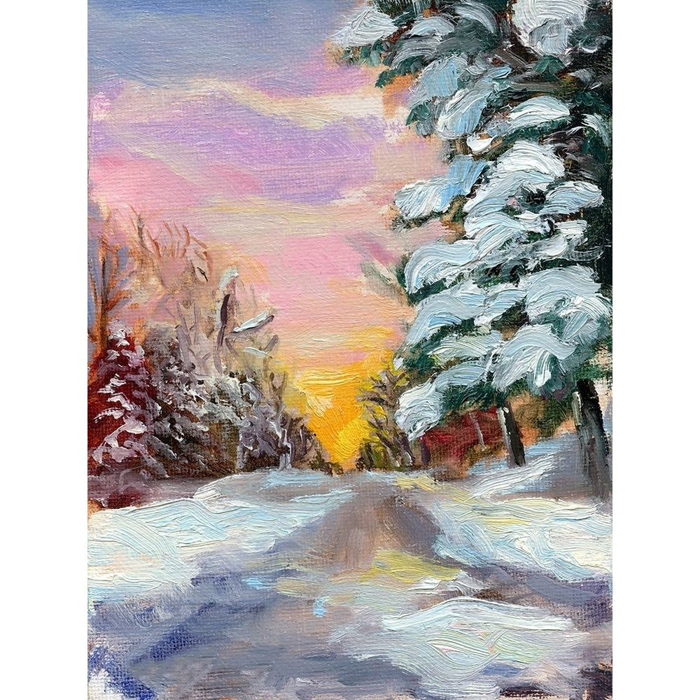 Sunset in Winter Poster Print - Sandra Iafrate-VARPDX201558Z Image 1