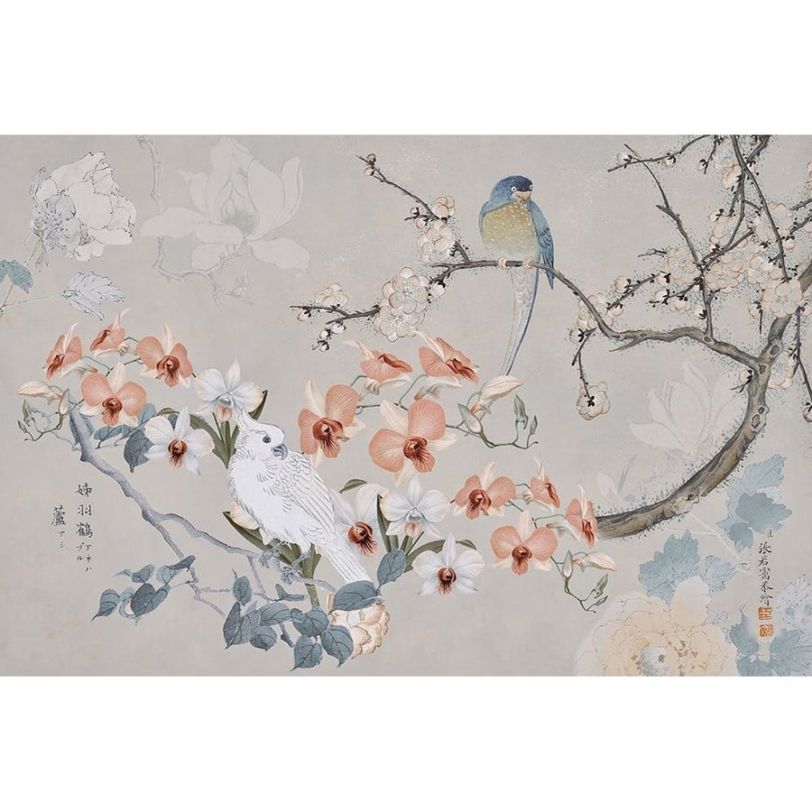 Chinoiserie With Birds Poster Print - Andrea Haase-VARPDX201731Z Image 1