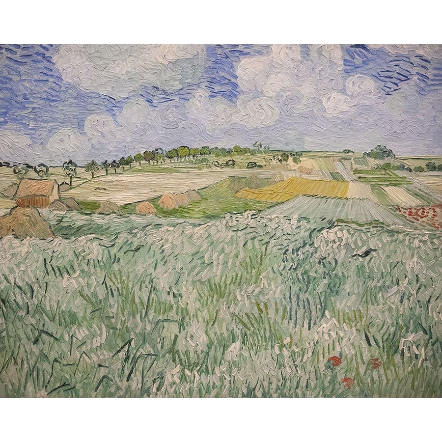 Plain near Auvers Poster Print - Gogh Vincent Van-VARPDX202998Z Image 1