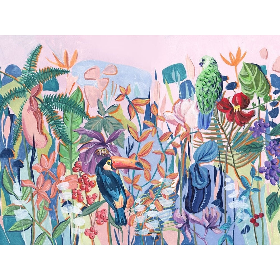 Tropical Paradise Botanica I Poster Print - Melissa Wang-VARPDX203118FN Image 1