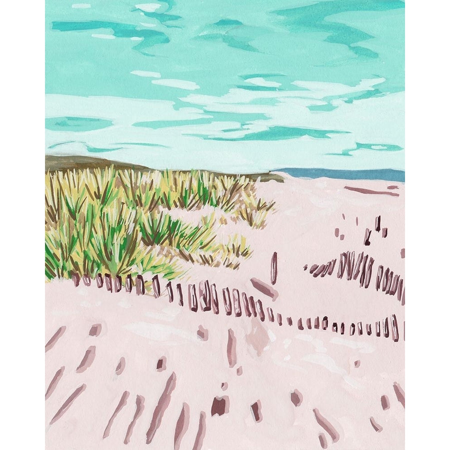 Beach Fence II Poster Print - Melissa Wang-VARPDX203183Z Image 1