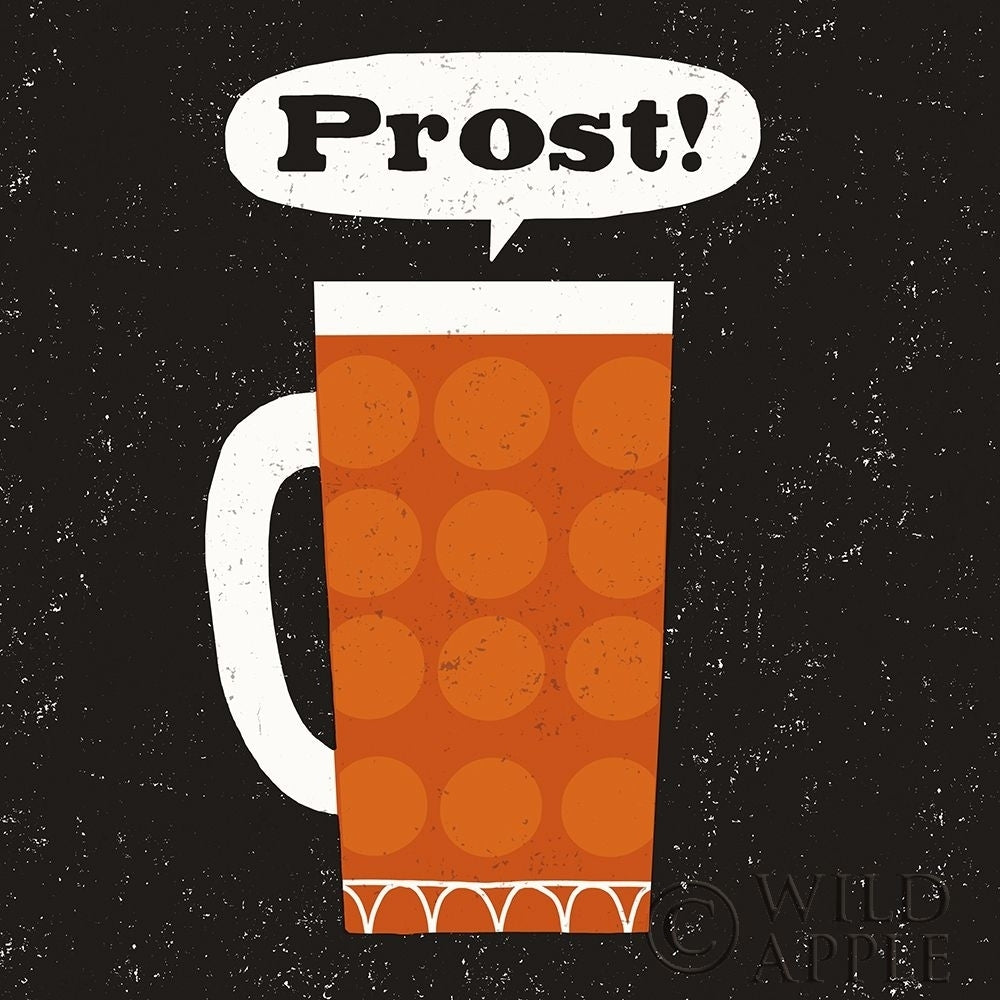 Craft Beer Prost Poster Print by Michael Mullan-VARPDX20354 Image 1