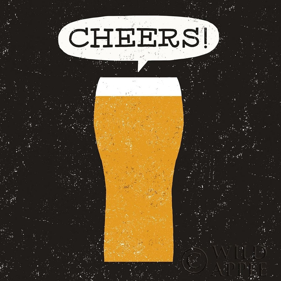 Craft Beer Cheers Poster Print by Michael Mullan-VARPDX20352 Image 1