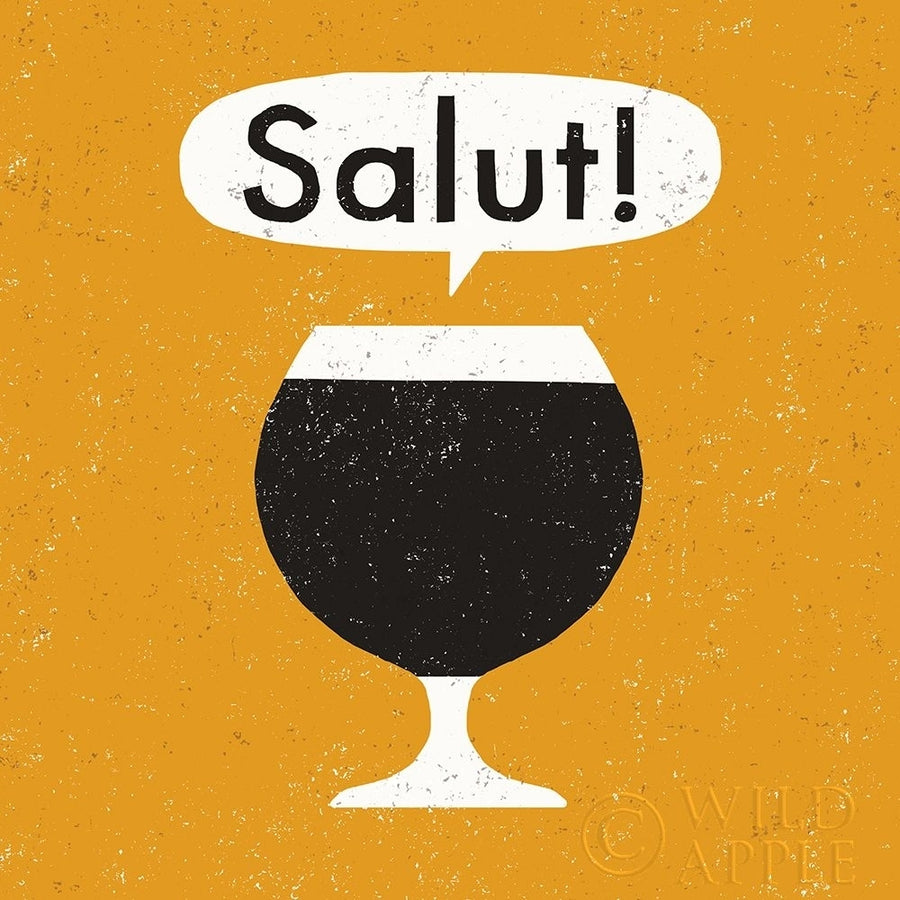 Craft Beer Salut Poster Print by Michael Mullan-VARPDX20355 Image 1