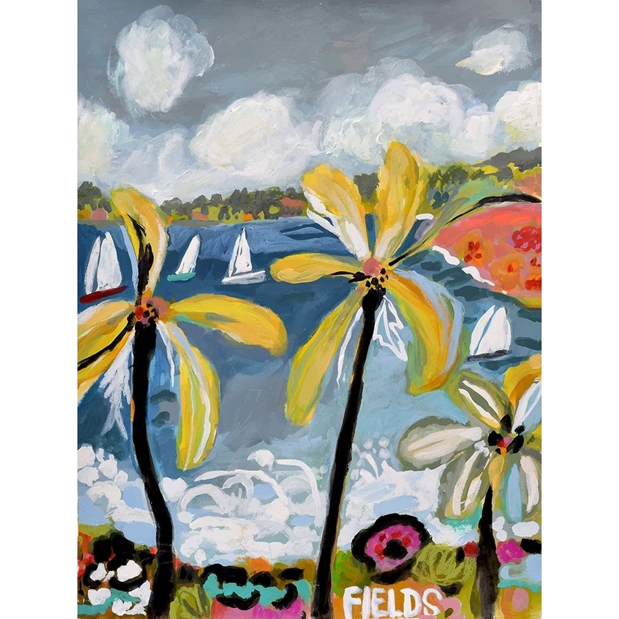 Palm Landscape III Poster Print - Karen Fields-VARPDX203687Z Image 1