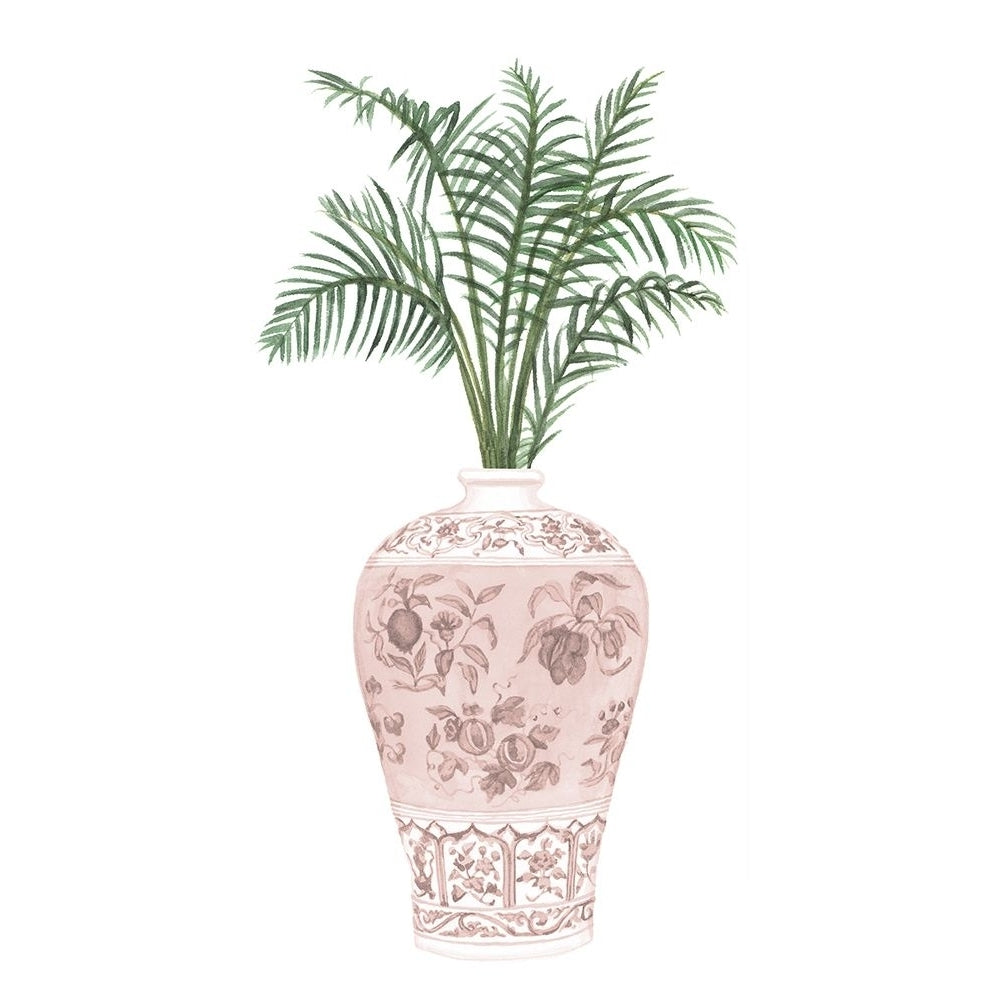 Palms in Pastel Vase II Poster Print - Melissa Wang-VARPDX203798Z Image 1