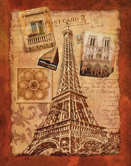 Memories of Paris Poster Print by Conrad Knutsen-VARPDX20437 Image 1