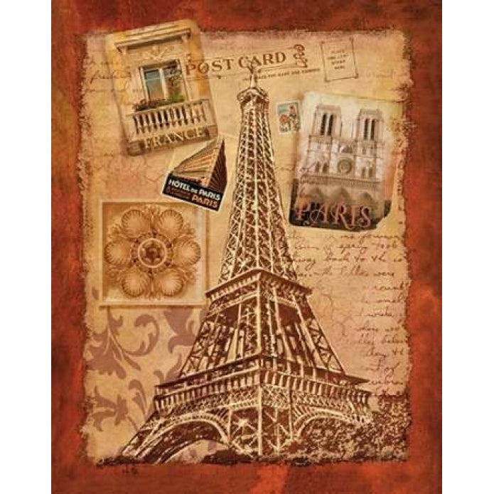 Memories of Paris Poster Print by Conrad Knutsen-VARPDX20437 Image 2