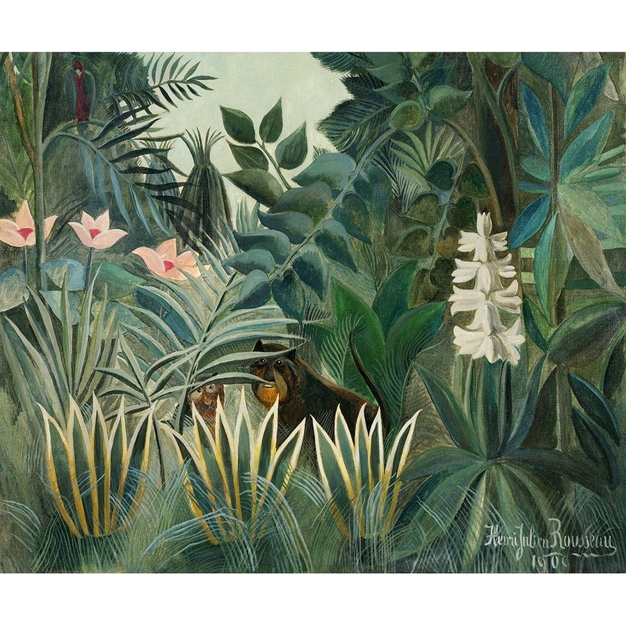 Rousseaus Jungle III Poster Print - Henri Rousseau-VARPDX204918Z Image 1