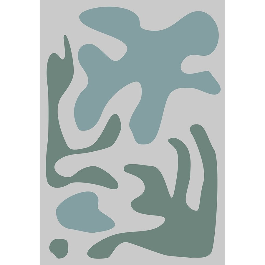 Seaweed Teal No 2 Poster Print - 1x Studio II-VARPDX2064585 Image 1