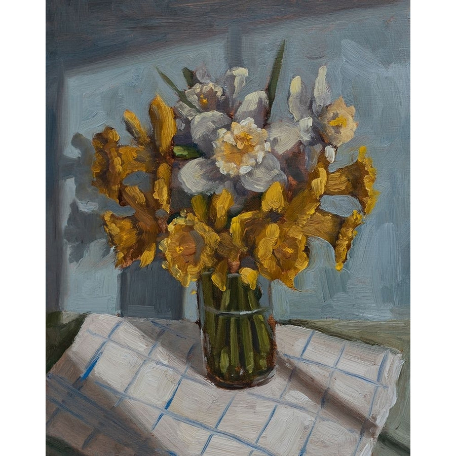 Table Daffodils Poster Print - Marian Parsons-VARPDX207176FN Image 1