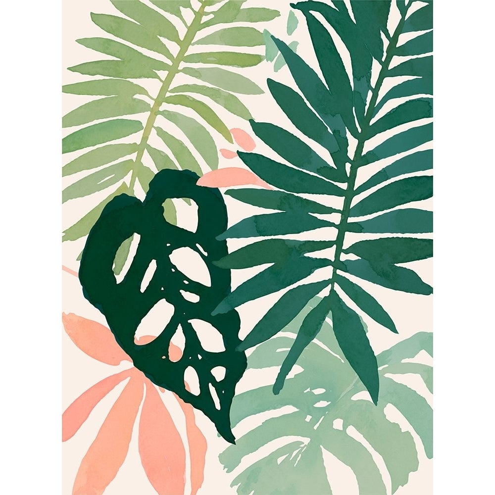 Tropical Puzzle I Poster Print - Victoria Barnes-VARPDX207343FN Image 1