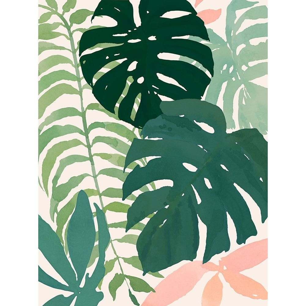 Tropical Puzzle II Poster Print - Victoria Barnes-VARPDX207344FN Image 1