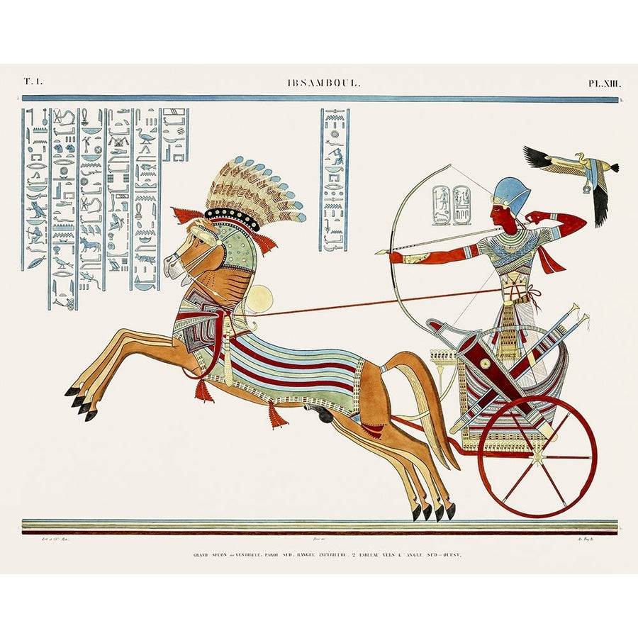 Egyptian Chariots I Poster Print - Jean Francois Champollion-VARPDX207627Z Image 1