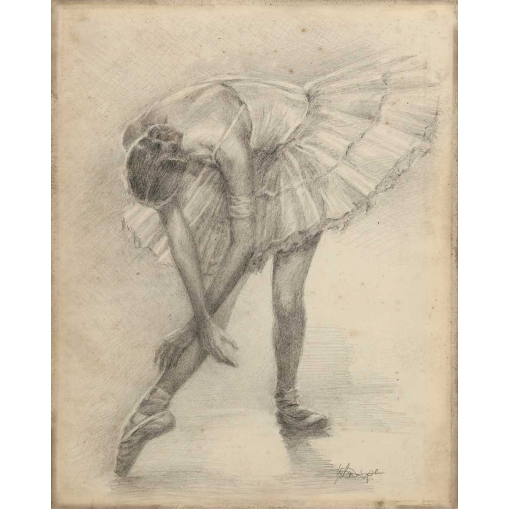 Antique Ballerina Study II Poster Print - Ethan Harper-VARPDX20829Z Image 1