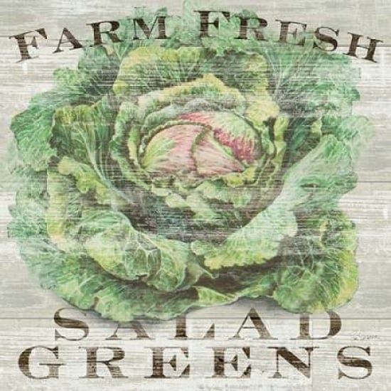 Farm Fresh Greens Poster Print by Sue Schlabach-VARPDX20838 Image 2