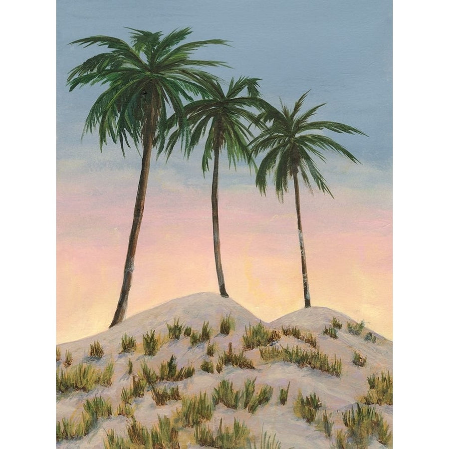 Sunrise Palms II Poster Print - Michael Willett-VARPDX209485FN Image 1