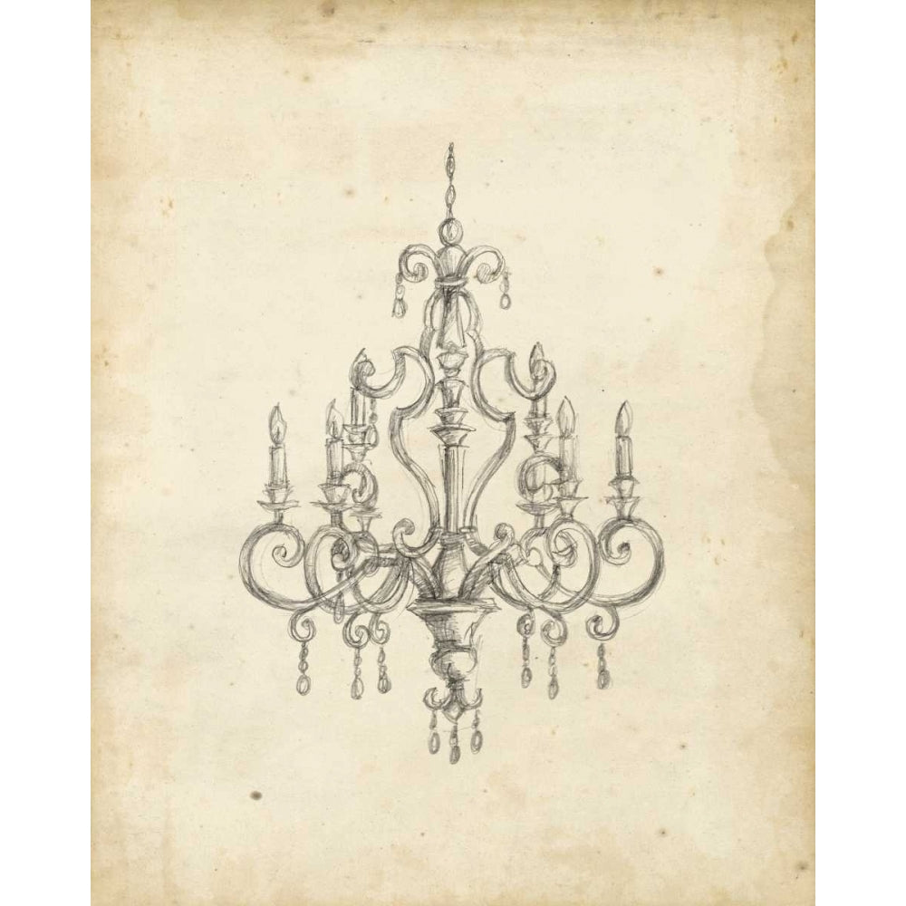 Classical Chandelier III Poster Print - Ethan Harper-VARPDX20950Z Image 1