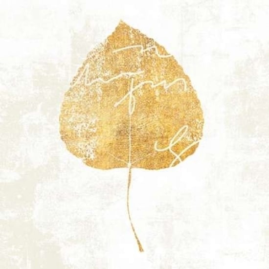 Bronzed Leaf II Poster Print by Sue Schlabach-VARPDX21196 Image 2