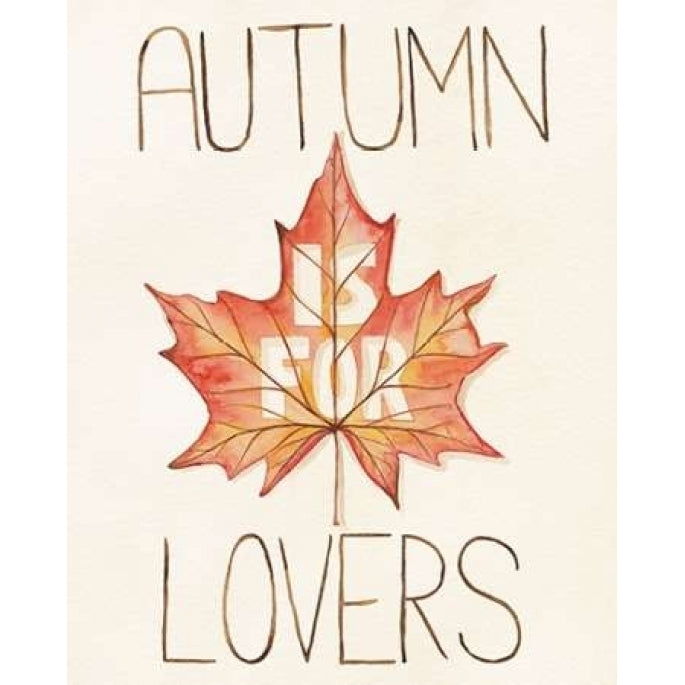 Autumn Love II v.2 Poster Print by Elyse DeNeige-VARPDX21225 Image 1