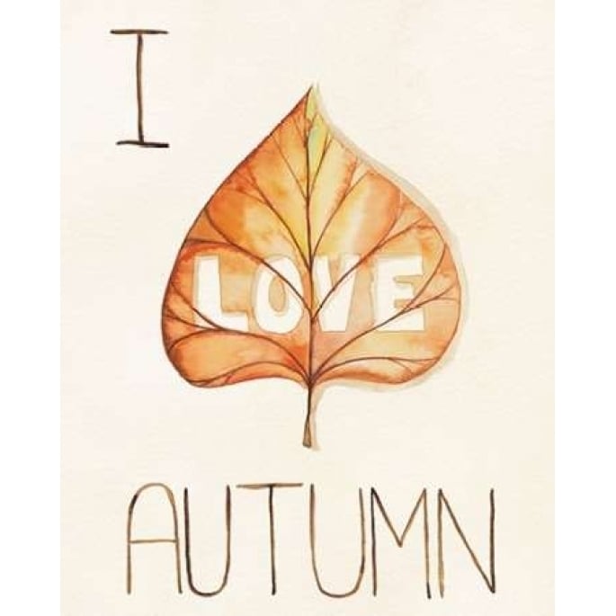 Autumn Love I Poster Print by Elyse DeNeige-VARPDX21219 Image 1