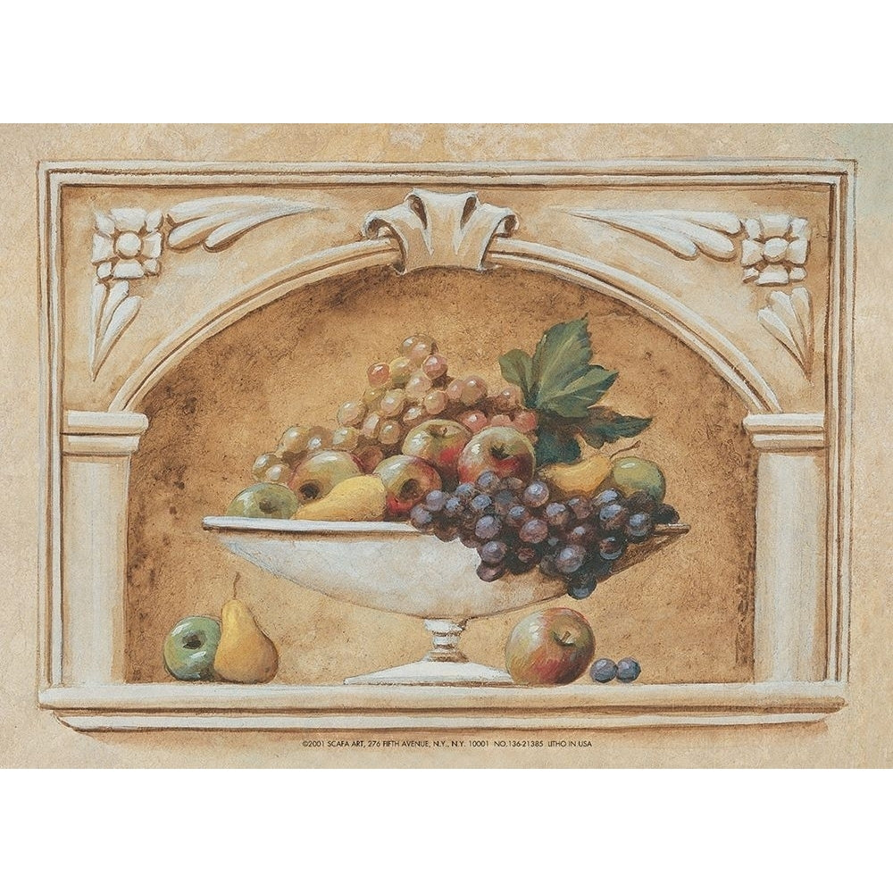 Fruitbowl Fresco Poster Print by Unknown Unknown-VARPDX21385 Image 1