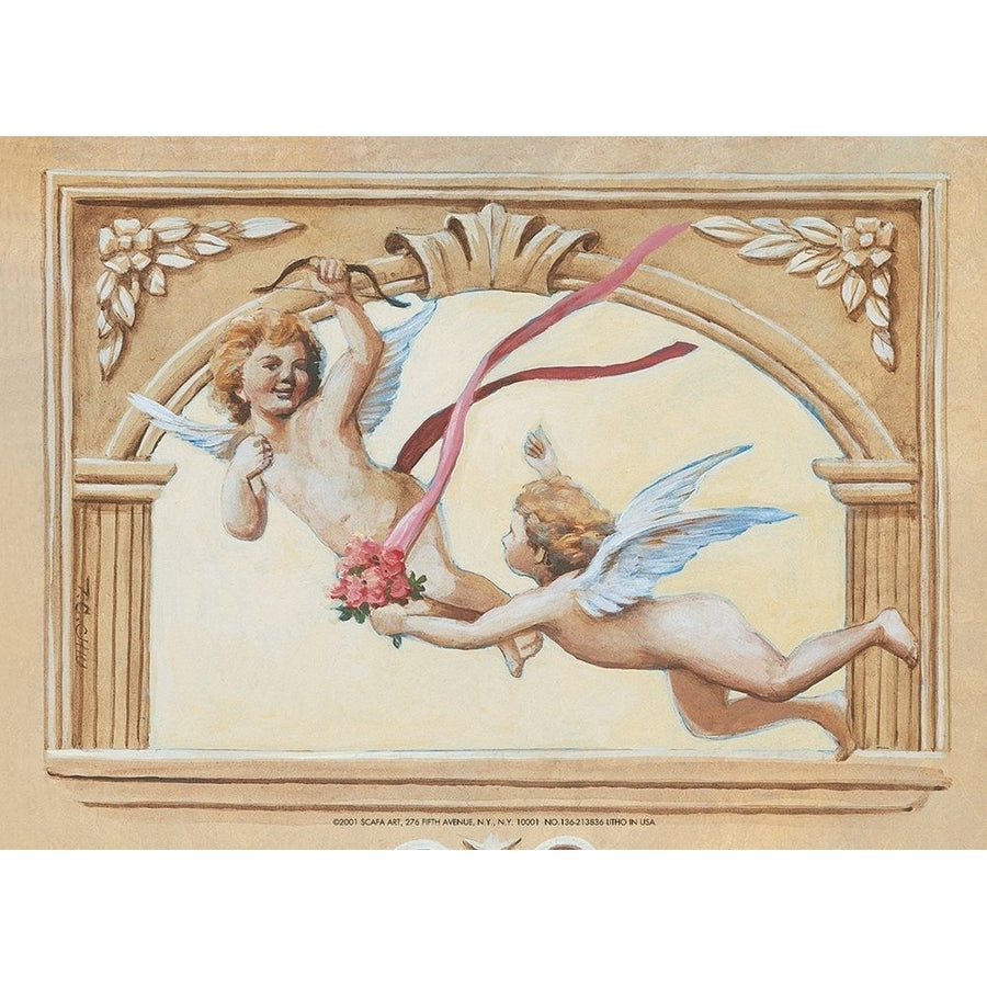 Cherub Fresco Poster Print by Unknown Unknown-VARPDX21386 Image 1