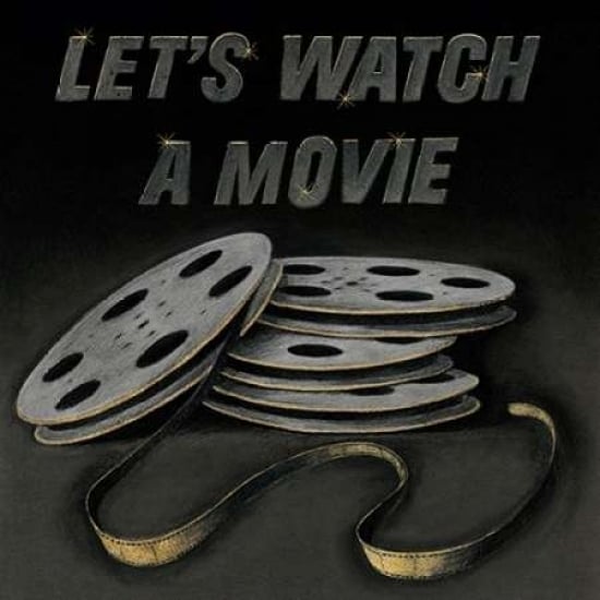 Lets Watch a Movie Poster Print by Wild Apple Portfolio-VARPDX21553 Image 1