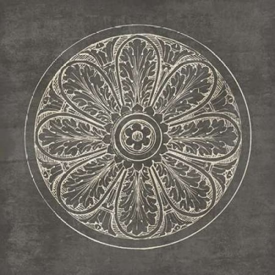 Rosette VIII Gray Poster Print by Wild Apple Portfolio-VARPDX21580 Image 2