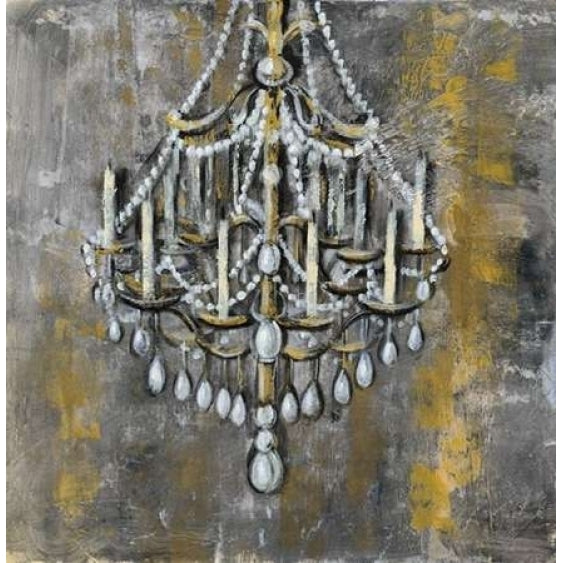 Vintage Chandelier I Poster Print by Silvia Vassileva-VARPDX21623 Image 1