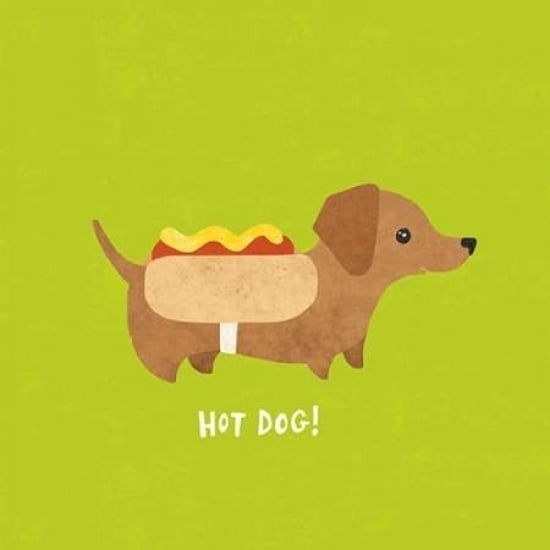 Good Dogs Dachshund Bright Poster Print by Moira Hershey-VARPDX21629 Image 1