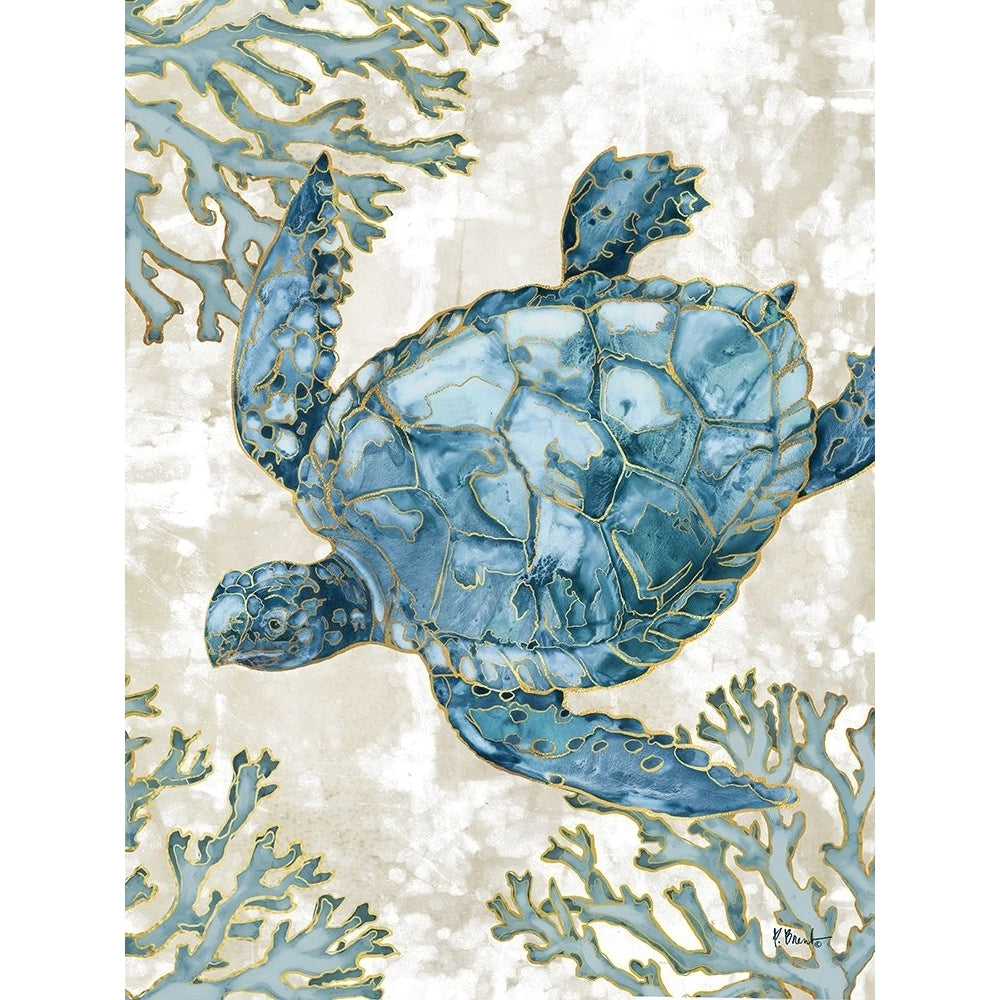 Playa Sealife Vertical I Poster Print - Paul Brent-VARPDX21713 Image 1