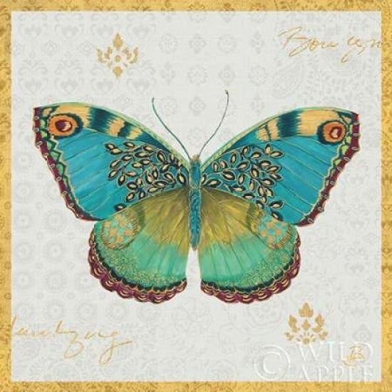 Bohemian Wings Butterfly I Poster Print by Daphne Brissonnet-VARPDX21856 Image 2