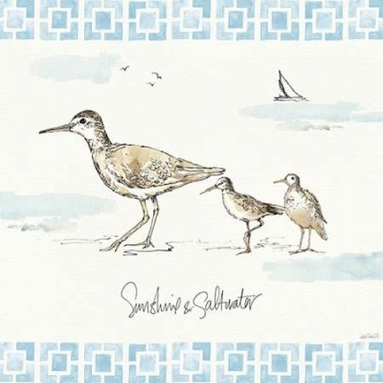 Sandpiper Sea II Poster Print by Anne Tavoletti-VARPDX21882 Image 2