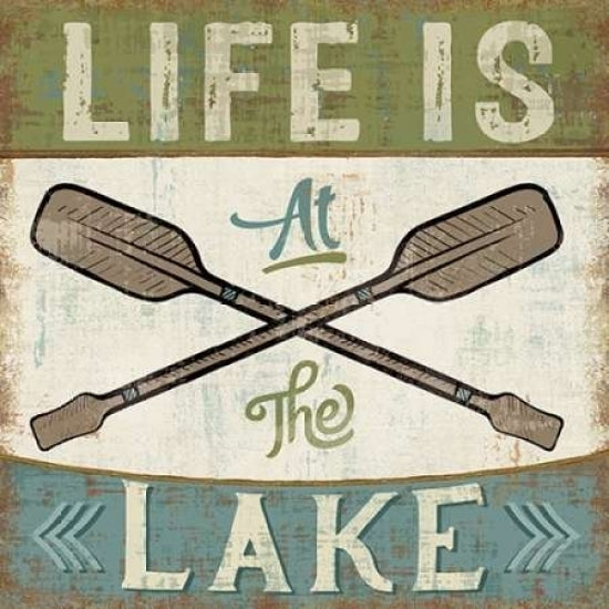 By the Lake I Poster Print by Pela Studio-VARPDX21897 Image 1