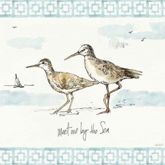 Sandpiper Sea IV Poster Print by Anne Tavoletti-VARPDX21884 Image 2