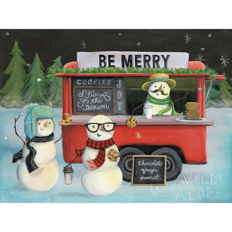 Christmas on Wheels III Poster Print by Mary Urban-VARPDX21983 Image 1